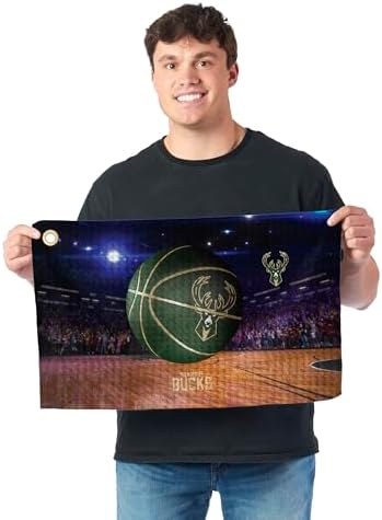 Northwest NBA Golf Towel – Official Licensed Microfiber Waffle Fabric, - Image 2