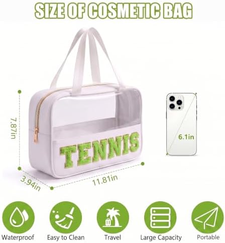 Tennis Makeup Bag, Tennis Gifts - Image 2