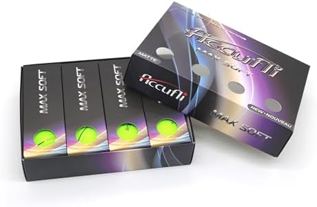 ACCUFLI Max Soft Matte Golf Balls by ACCUFLI