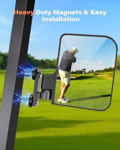 A2C Magnetic Golf Cart Side Mirrors, Golf Cart Mirrors - Image 3