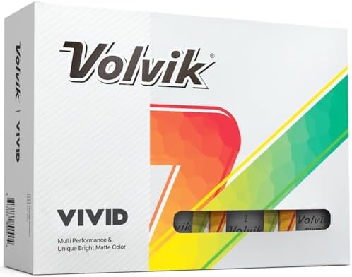 Volvik Vivid Matte Golf Balls by Volvik