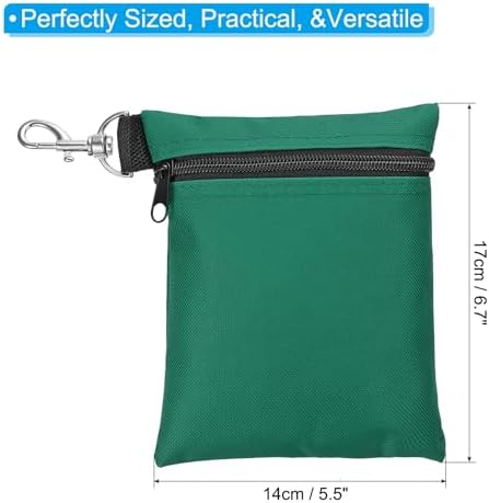 PATIKIL Golf Tee Pouch, Zipper Golf Ball Bag - Image 2