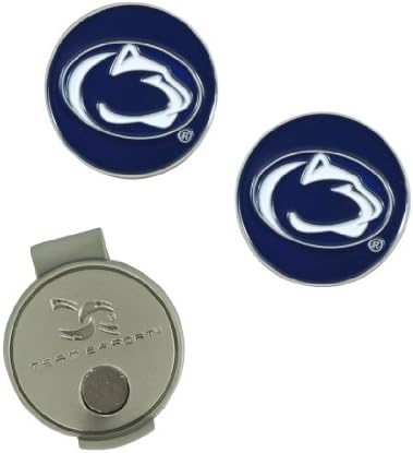 Team Effort Collegiate Hat Clip & 2 Ball Markers by TeamEffort