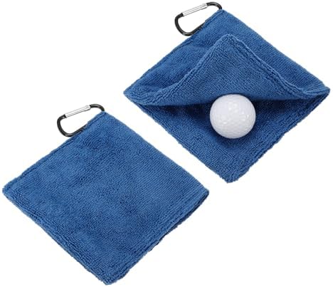 Small Microfiber Golf Towel, Pocket Golf Ball Towel by YELARXI