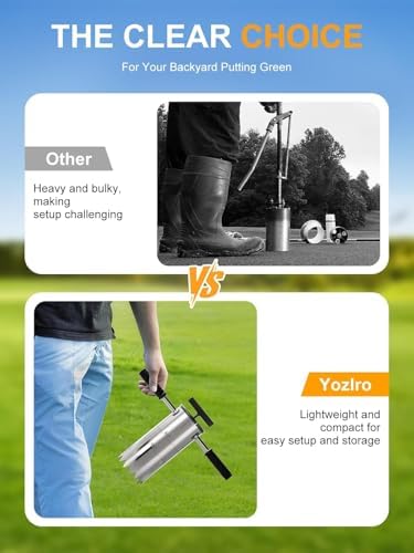 Portable Golf Hole Cutter – Detachable Non-Slip Handle, 4Inch & 6Inch USGA - Image 5
