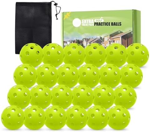 FINGER TEN Practice Golf Balls Limited Flight Training by FINGERTENSport