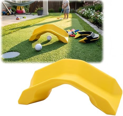 Mini Golf Obstacle Arch Foldable Over Under Putting Challenge Portable Backyard by Unknown