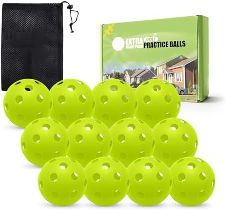 FINGER TEN Practice Golf Balls Limited Flight Training by FINGERTENSport