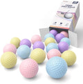 JAYA 20 or 40 Pack Foam Golf Balls, Limited Flight, Macaron Mixed Colors by JAYASPORTS