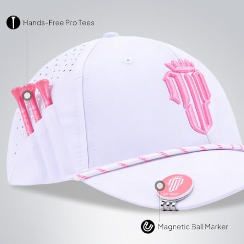 NJF Golf Hat for Women, Breathable Golfing Cap - Image 3
