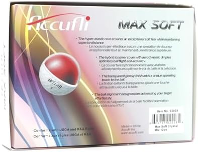 ACCUFLI Max Soft Crystal Golf Balls - Image 4