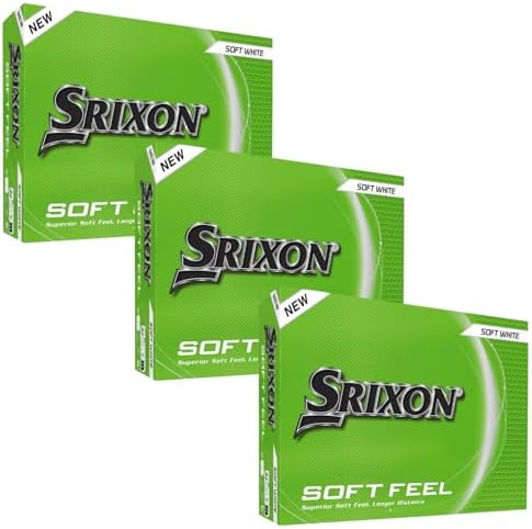 Srixon Soft Feel Golf Balls by Unknown