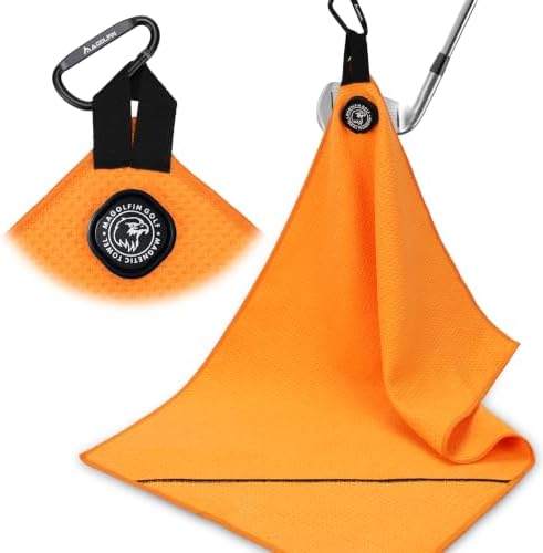 Magnetic Golf Towel 23.6"x15.7" Large Size by MAGOLFINGolf