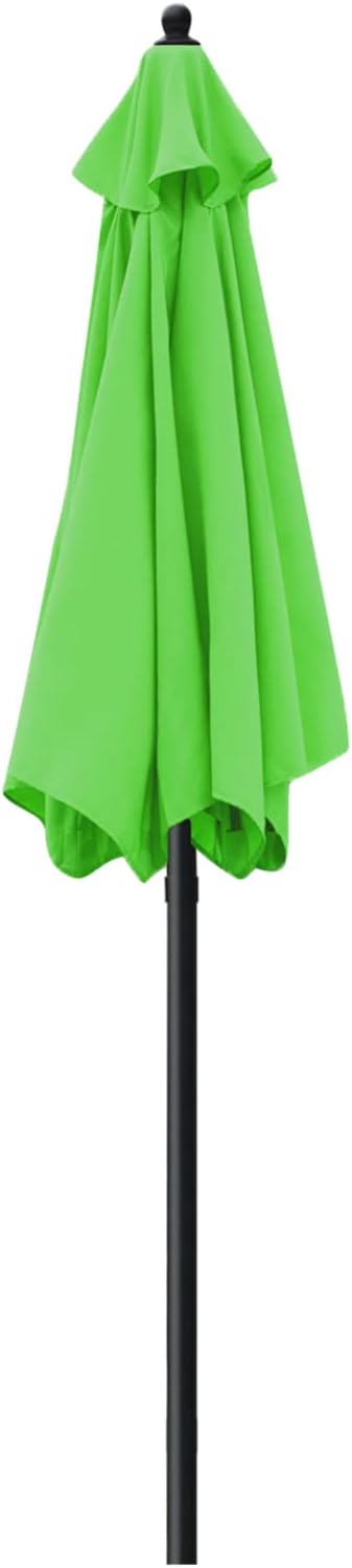 Sunnyglade 7.5' Patio Umbrella Outdoor Tilt Umbrella Crank Grass Green | Market - Image 6