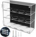 Golf Ball Display Case, 3-Tier 12-Slot Wall Rack by Joyibay