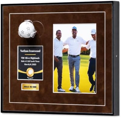 One-Shot Victory Golf Ball Display Frame – Acrylic Case by Unknown