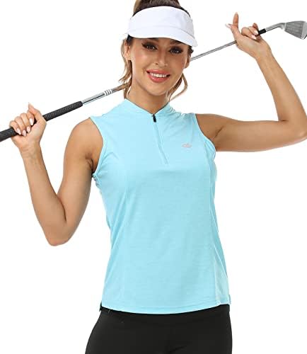 Women's Sleeveless Tennis Shirt Golf Shirts - Image 3