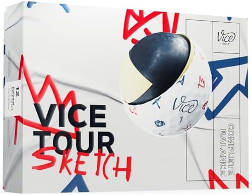 Vice Tour Limited Edition Golf Balls by Unknown