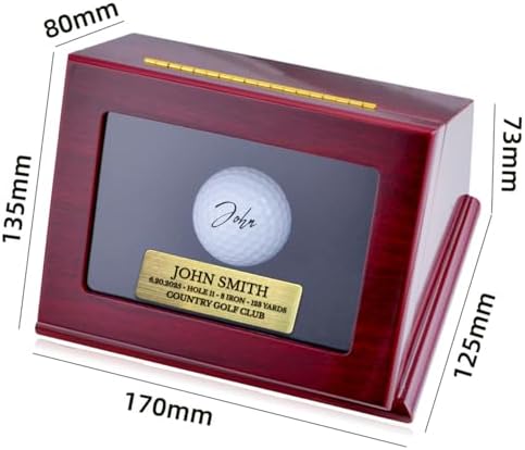 Custom Golf Ball Display Case for Hole-in-One Balls - Image 4