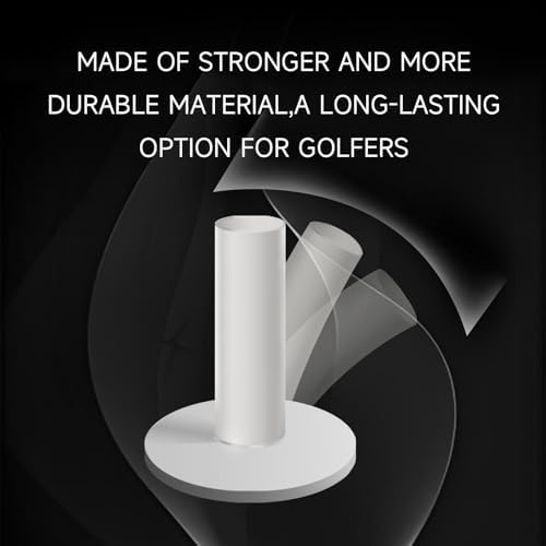 8 Pcs Rubber Golf Tees for Mats, Driving Range & Simulator Use - Image 3