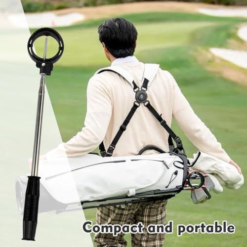 Telescopic Golf Ball Retriever, Adjustable 17.5–80.3 Inch Stainless Steel & ABS - Image 7