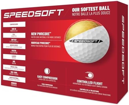 TaylorMade SpeedSoft Golf Balls, Maximum Distance - Image 5