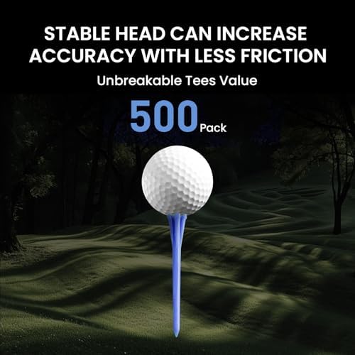 FINGER TEN Golf Tees Plastic Unbreakable - Image 2