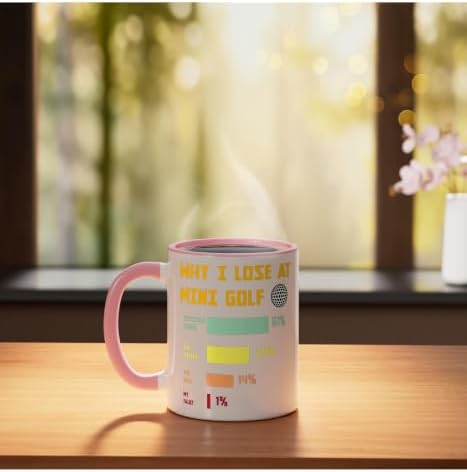 Mini Golf Champion Humor Family Golfers Ceramic Mug - Image 3