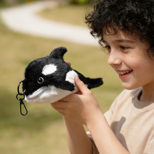 mytag Fluffy Golf Ball Pouch Holds 2 Balls, Cute Plush Bag Charm Accessory - Image 6