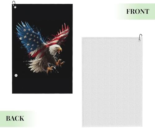 Eagle Golf Towel Microfiber - Image 3