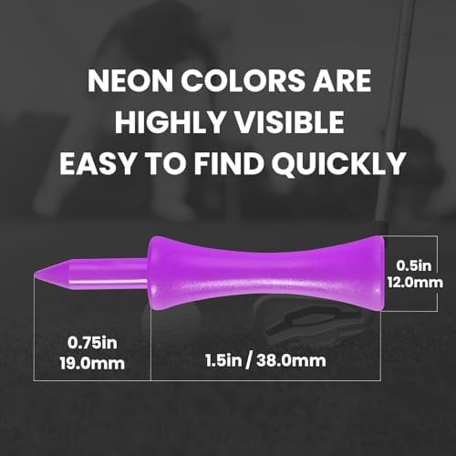Amy Sport Castle Golf Tees Plastic 2 1/4 Inch - Image 2