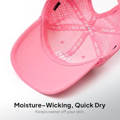 NJF Golf Hat for Women, Breathable Golfing Cap - Image 5