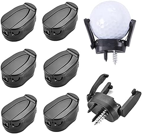 6 PCs Golf Ball Pick Up Retriever Grabber Claw Sucker Tool Mini Foldable by Ailierr