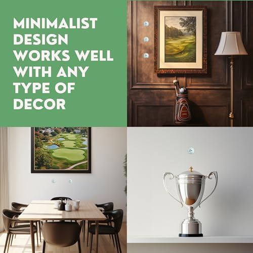 Golf Ball Wall Mount Display | Wall Holder Brackets - Image 3