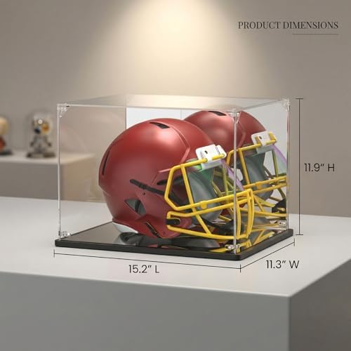 Full Size Football Helmet Display Case - Image 3