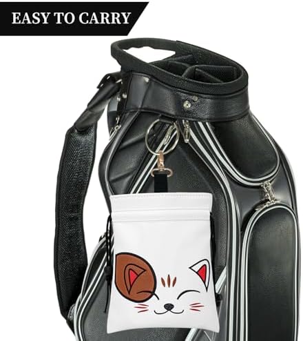 Skull Golf Valuables Pouch Bag - Image 3