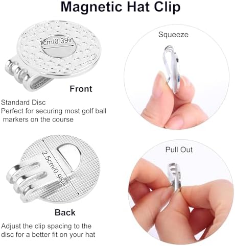 Ball Markers with Hat Clips Set - Image 3