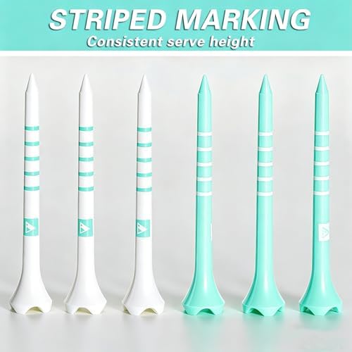 Stable & Durable Plastic Golf Tees 60Pcs Size 2-3/4 Inch or 3-1/4 Inch Packaged - Image 3