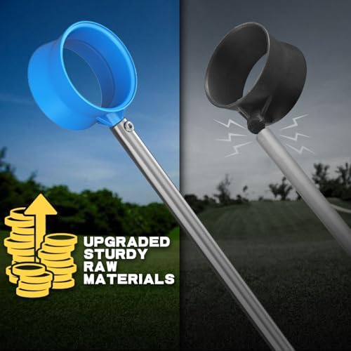Golf Ball Retriever Telescopic for Water, 12Ft/9Ft Two-Sided Golf Ball Grabber - Image 3