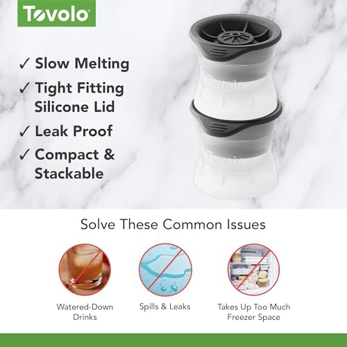 Tovolo, Set Ice Molds Basketball - Image 3