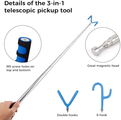 Telescopic Pickup Tool Magnetic Telescoping Pole - Image 4