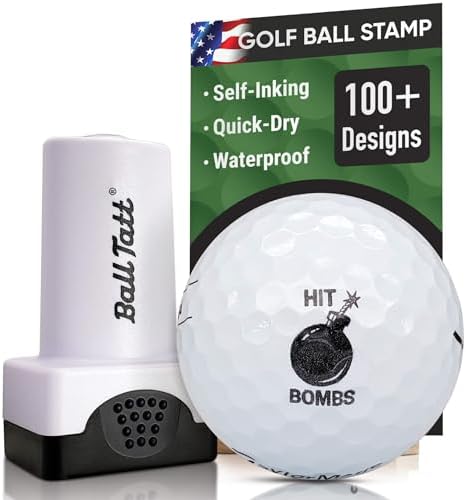 Golf Ball Stamp by BallTatt