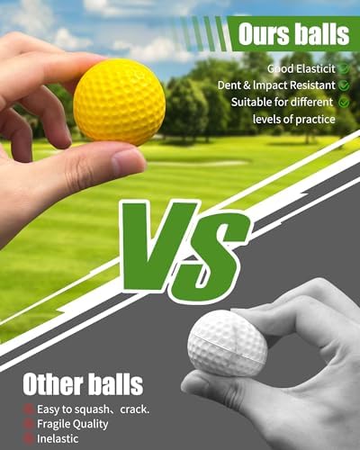 24 Pack Foam Golf Practice Balls, Practice Golf Balls - Image 4