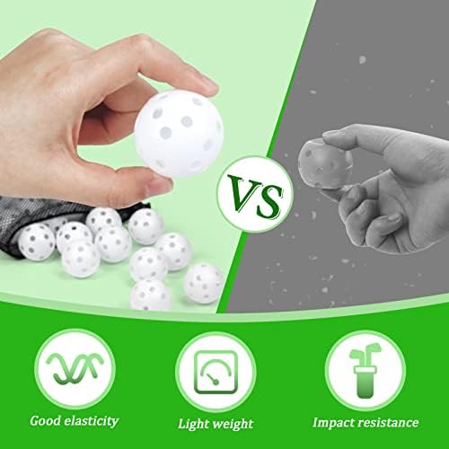 Plastic Golf Balls Practice Limited Flight Golf Training Ball Hollow Swing - Image 5
