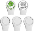 VEASAERS Golf Hat Clip Silicone Holder 5 Pack by AmySport