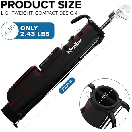Par 3 Golf Bag, Ultra Lightweight, Small Golf Bag - Image 2