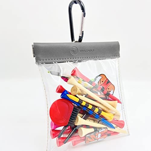 Golf Tees Pouch Bag with Clip - Image 5