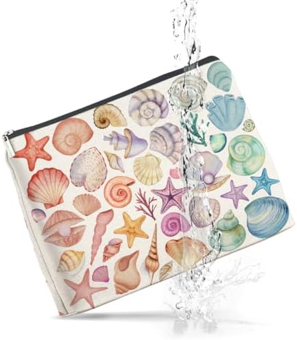 Colorful Ocean Seashell Starfish Makeup Bag Gifts - Image 7