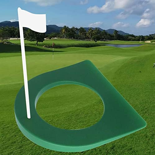 Seacloud 2Pcs Putting Practice Cup Hole Flag Indoor & Outdoor Practice - Image 3