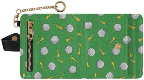 VIGTRO Golf Ball Tee Green Women Wallet RFID Blocking PU Leather Credit Card - Image 2